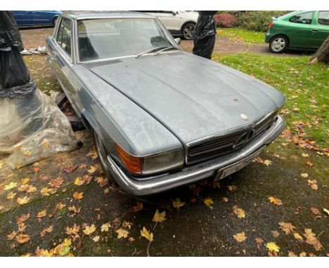 A rare C107 project offered at No Reserve. These handsome R107-based Coupés are becoming quite rareThis example was acquired 