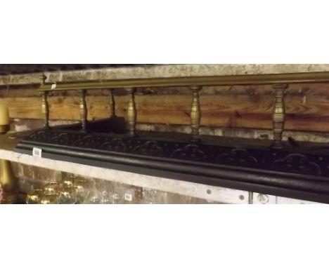 BRASS &amp; METAL FIRE SURROUND