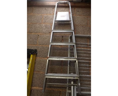 5 STEP ALUMINIUM STEP LADDER