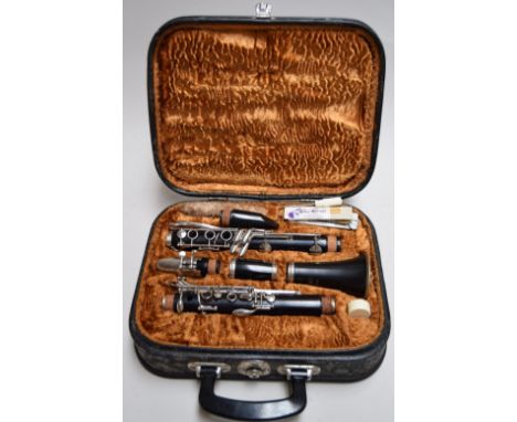 A Lafleur clarinet, in case