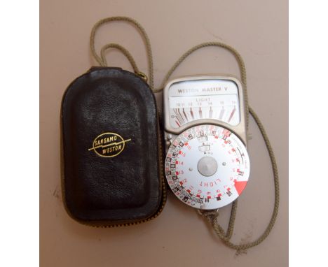A Weston Master V Universal Exposure light meter