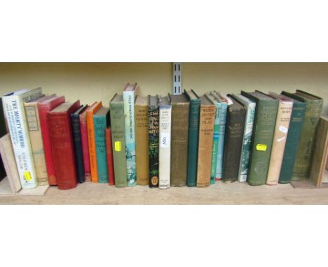 A quantity of interesting books about big game hunting in Africa, India, etc (24 volumes approx)