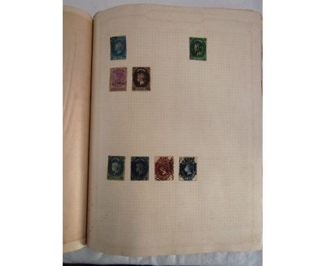 The Tower stamp album containing a mint and used GB and Commonwealth stamps collection from QV 1d black to QE . (displayed in