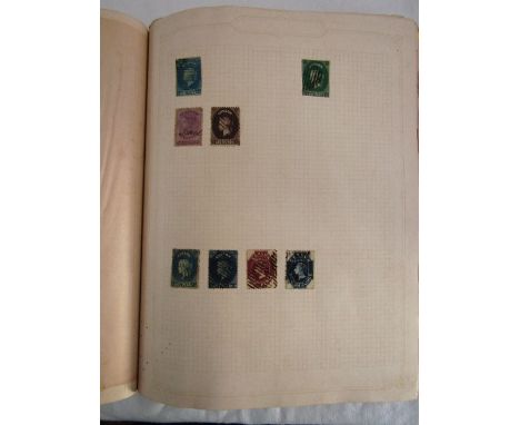 The Tower stamp album containing a mint and used GB and Commonwealth stamps collection from QV 1d black to QE . (displayed in