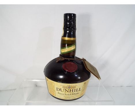 Dunhill Old Master finest Scotch Whisky, early bottling, cellar master's number J 04821, 750ml, 43% vol, with Dunhill tag on 