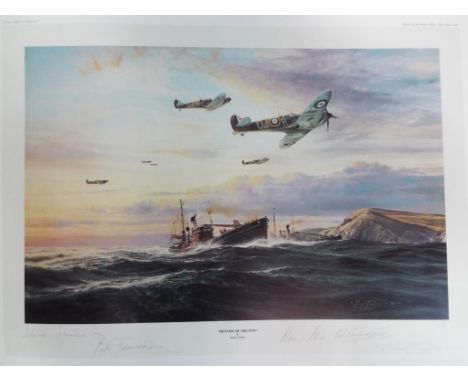 After Robert Taylor - a limited edition print by Robert Taylor entitled Return of the Few, No. 93 of 1000, signed in pencil b