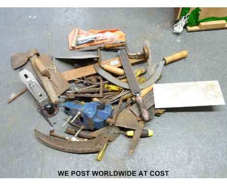 A quantity of various tools