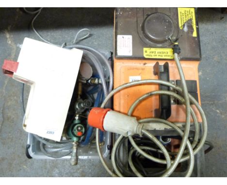 A Wet Vac and air tools