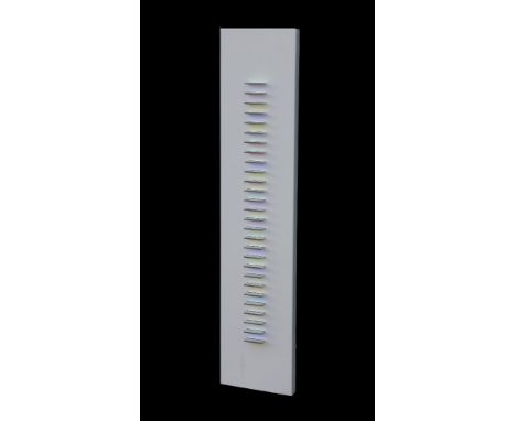 *Chris Wood (contemporary)LIGHT SCULPTURE Glass on a metal backboard90 x 20cm*Artist's Resale Right may apply to this lot.