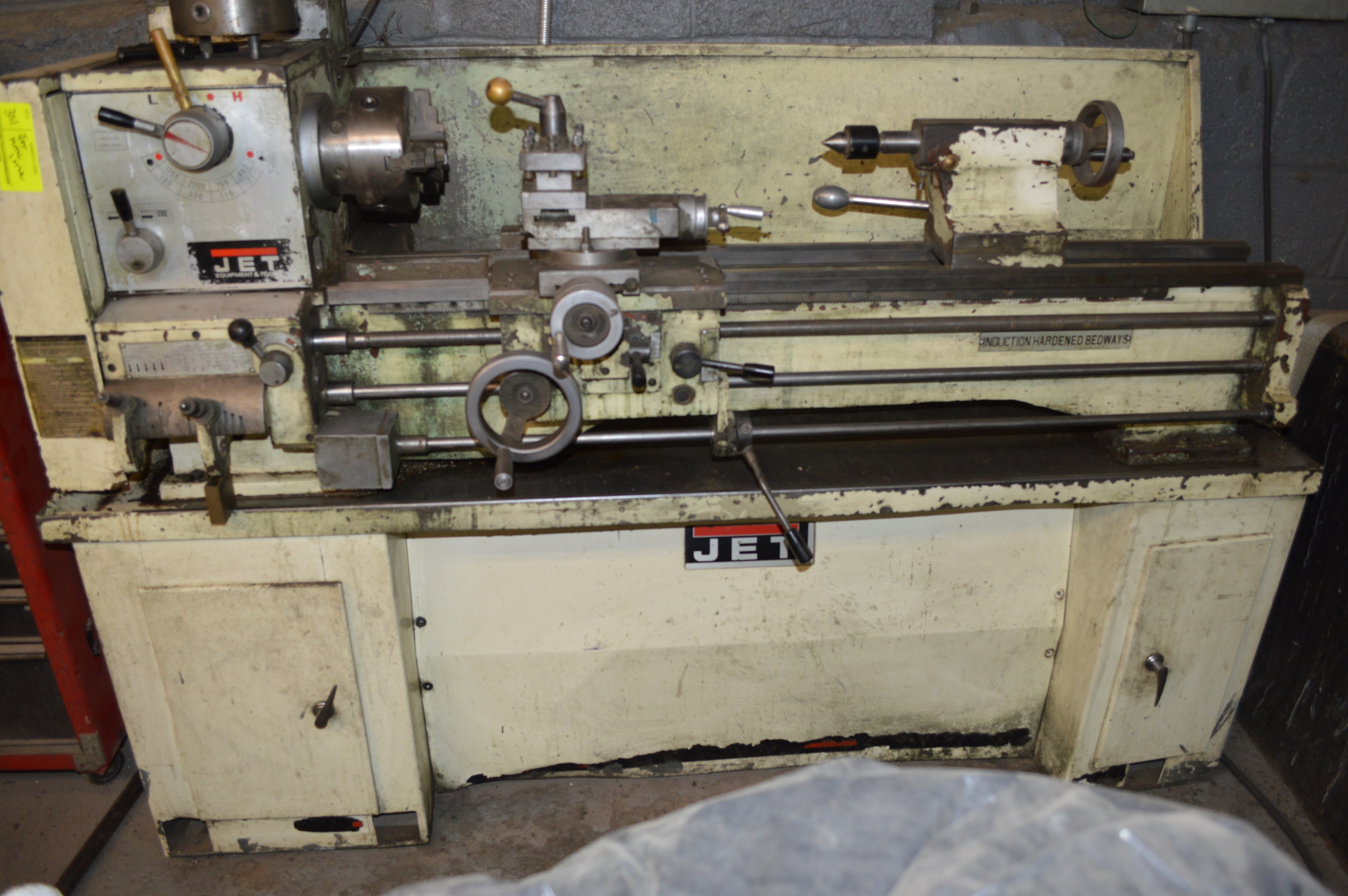 JET BRAND METAL LATHE