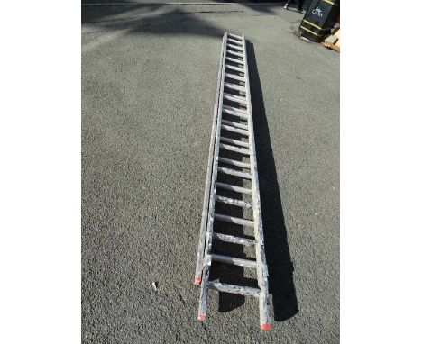 Duraflex two section aluminium ladder