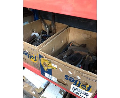 2 boxes of tools 