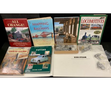 A BEC metal 4mm scale LNER model Locomotive kit, unmade, boxed, others John Day Vehicle Scenics car kits, vans etc, one built