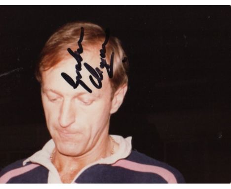 CHAPMAN GRAHAM: (1941-1989) English Comedian, a member of the Monty Python comedy group. A scarce signed colour 4.5 x 3.5 pho
