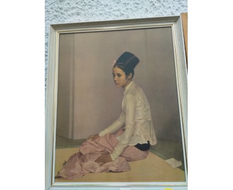 Print "Burmese Girl" by Sir Gerald Kelly