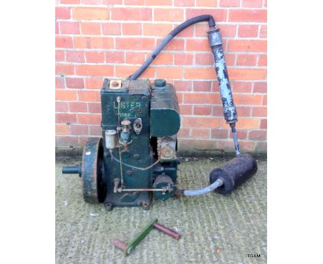 A Lister petrol driven compression engine 1062