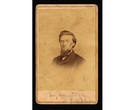 JAMES W. JOHNSON (1814 - 1888) Colonel of the 15th U.S. Reserve Corps and the 26th Enrolled Missouri Militia. Carte de visite