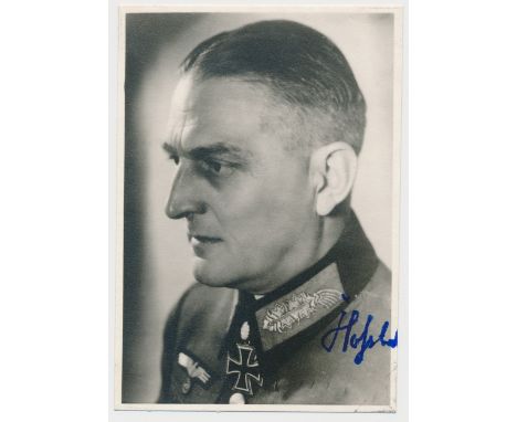 FRIEDRICH HOSSBACH (1894 – 1980) German staff officer in the Wehrmacht who in 1937 was the military adjutant to Adolf Hitler.