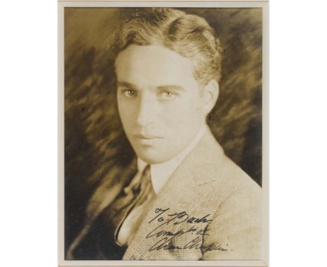 CHARLIE CHAPLIN (1889 - 1977) American silent comedy film star who started his career with Mack Sennett and achieved worldwid