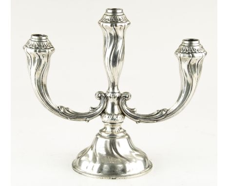 CANDELABRA PRESENTED TO FRITZ SAUCKEL FRITZ SAUCKEL (1894-1946) Nazi chief of slave labor recruitment who seized over five mi