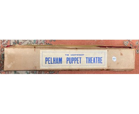VINTAGE BOXED PELHAM PUPPET THEATRE STAGE