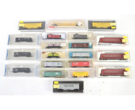 Bachmann/ Atlas/ Con-Cor/ Model Power/ Life-Like/Delaware Valley Freight Car Corporation/ Roundhouse 'N' scale rolling stock 