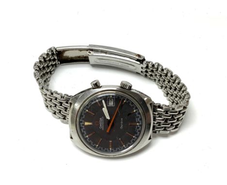 Omega Chronostop, single button chronograph wristwatch, approximately 1969. The cal.865 manual wind movement. (A)