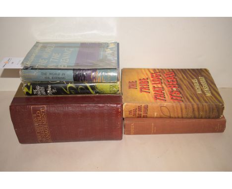 A collection of five books comprising "Mrs. Beaton's Household Management" New Edition, Josephine Tey, "The Singing Sands" Fi