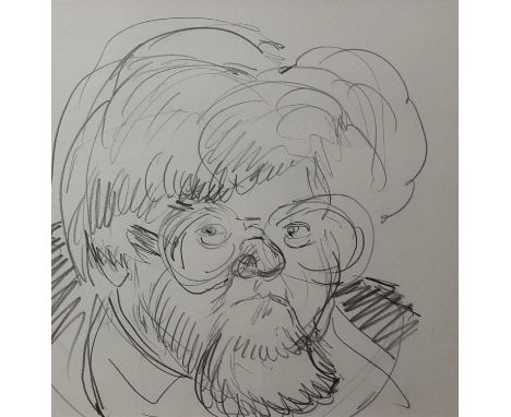 * EMILIO COIA (SCOTTISH 1911 - 1997), PORTRAIT OF JOHN OGDON (COMPOSER) pencil on papermounted, framed and under glass Proven