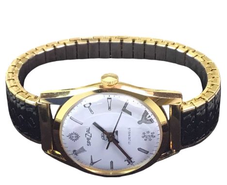 COLLECTION OF FASHION WATCHES AND POCKET WATCHES, including a masonic example, Seiko, Rotary and further