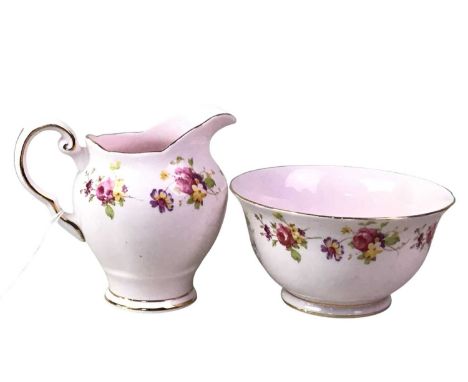 GROUP OF TEA WARE, including Tuscan, Foley, Hammersley and Shelley