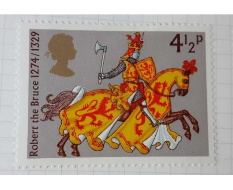 GROUP OF UNITED KINGDOM STAMPS, including Penny Black and Penny reds
