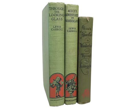 GROUP OF BOOKS, mostly natural history, but also including Alice's Adventures In Wonderland, Through the Looking Glass, etc