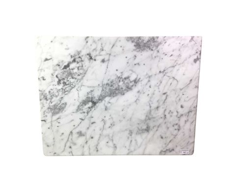 MARBLE PANEL, ALONG WITH THREE WALL BRACKETS  including one corner bracket and a coromandel trayQty: 4Marble panel is 47cm de