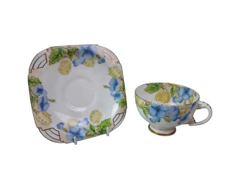 ROYAL PARAGON PART TEA SERVICE, AND A TUSCAN PART TEA SERVICE  both with floral designs