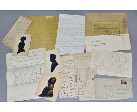 CORRESPONDENCE RELATING TO SIR THOMAS BOWSER including letters from Arthur Wellesley (Wellington) these are duplicates