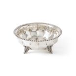 Fruit bowl, Samuel Spyer, Amsterdam ca. 1925, silver