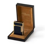 S.T. Dupont gas lighter "Laque-de-Chine" blue
