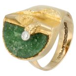 Lapponia 18K yellow gold Quebec ring by Björn Weckström