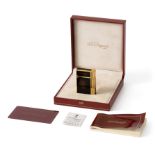 S.T. Dupont Ligne Gatsby ''Gold Dust'' gasaansteker