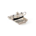 Cigar lighter, Jane Brownett, London 1892, silver