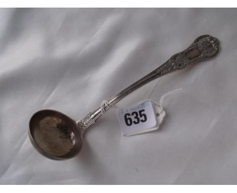Victorian Scottish sauce ladle single stuck Glasgow 1842   by P.A.          