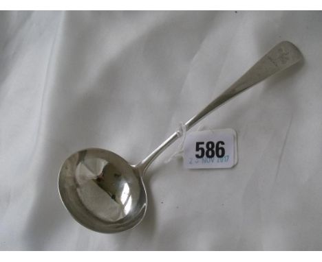 George III OE sauce ladle London 1800 by Eley & Fearn   