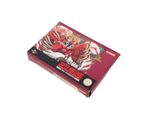 A Super Nintendo SNES Secret of Evermore game. Boxed and complete with a manual copy Condition Report: The game is still in i