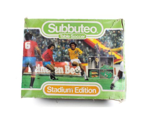 Subbuteo Table Soccer, Stadium Edition, boxed.