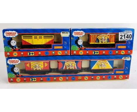 5x Hornby Thomas &amp; Friends OO Gauge Circus Wagons  Boxed P&amp;P Group 1 (£14+VAT for the first lot and £1+VAT for subseq