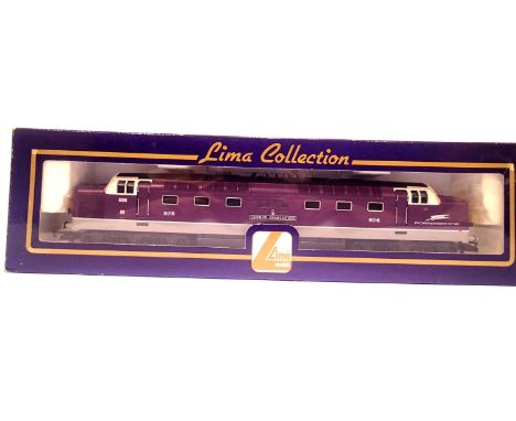 Lima 205260 class 37 Porterbrook purple D9016 Gordon Highlander limited edition 1200. P&amp;P Group 1 (£14+VAT for the first 