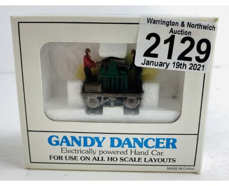 Bachmann OO/HO Gauge Gandy Dancer Boxed P&amp;P Group 1 (£14+VAT for the first lot and £1+VAT for subsequent lots) 