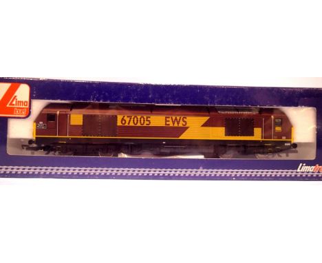 Lima 104978 class 67 EWS 67005 Queens Messenger. P&amp;P Group 1 (£14+VAT for the first lot and £1+VAT for subsequent lots) 
