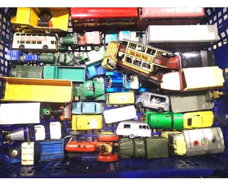 Over thirty playworn Dinky toys, Matchbox Yesteryear, Matchbox 1:75 series etc. P&amp;P Group 2 (£18+VAT for the first lot an